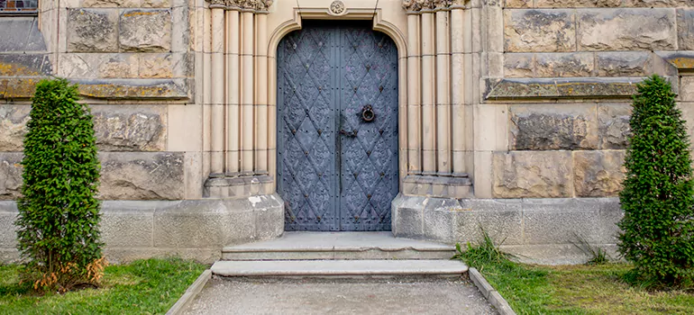 Traditional Double Front Doors in Bartow, FL