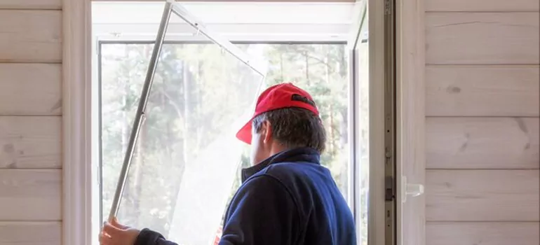 Expandable Window Screen Installation in Bartow, FL