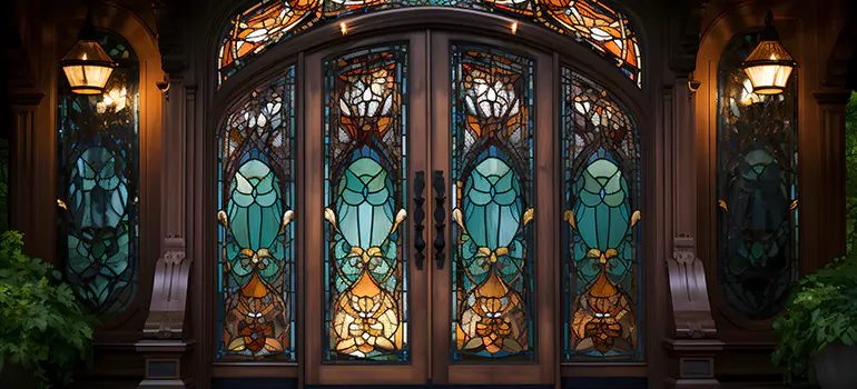 Wrought Iron Storm Door in Bartow, FL