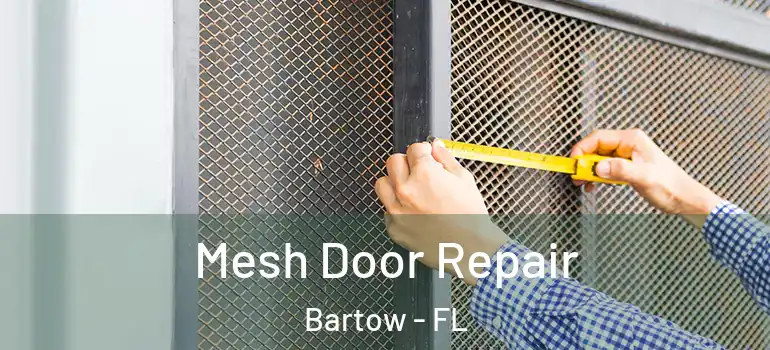  Mesh Door Repair Bartow - FL