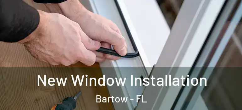  New Window Installation Bartow - FL